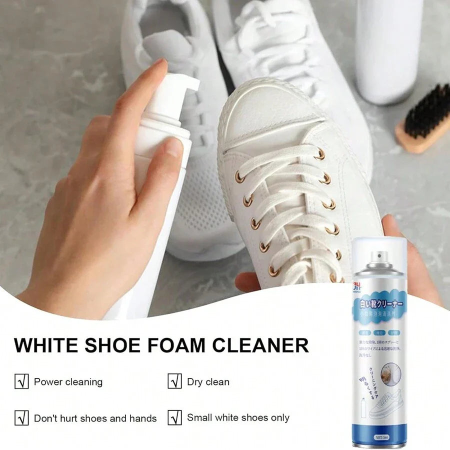 LIMPIADOR EN ESPUMA PARA ZAPATOS 360 ML