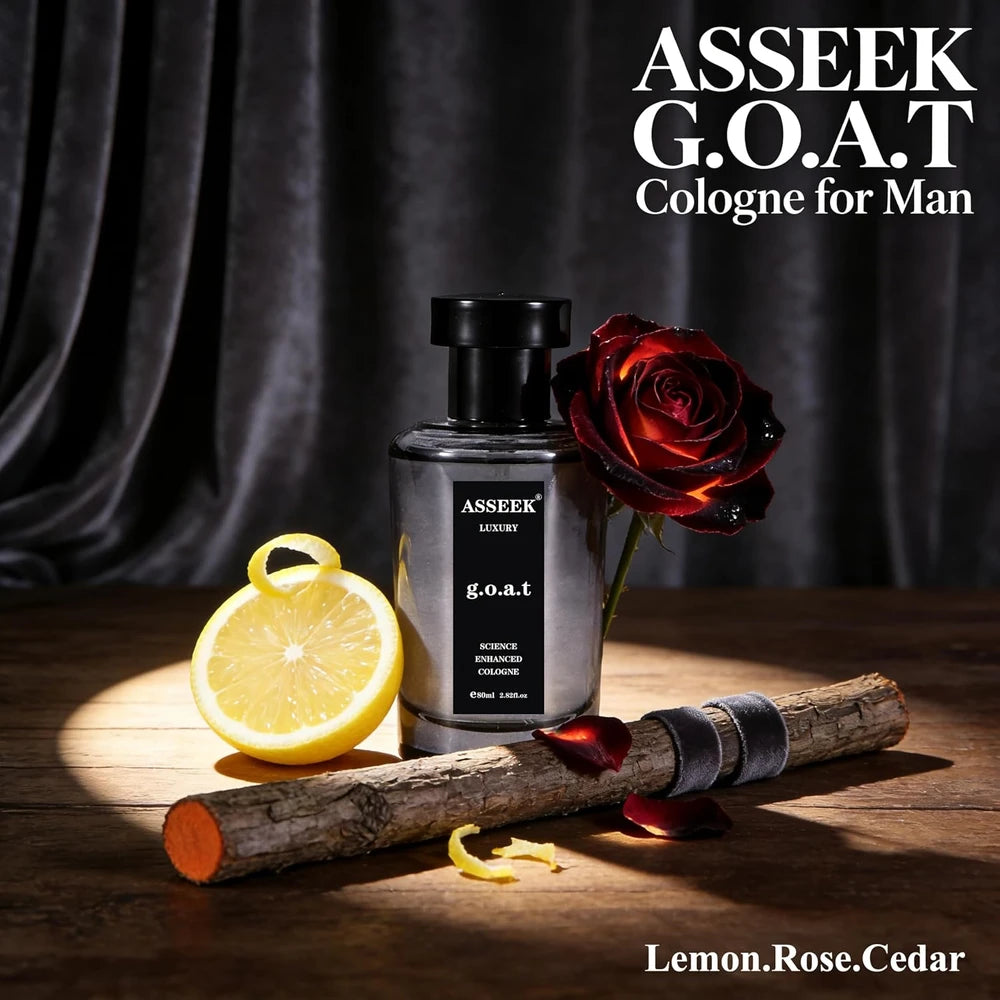 ASSEEK G.O.A.T AMADERADA COLONIA PARA HOMBRES - CON FEROMONAS