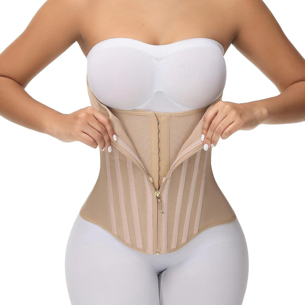 CINTURILLA POWER CURVE™ TIPO CORSÉ DE ALTA COMPRESION