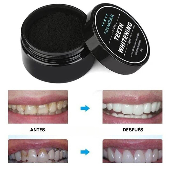 BLANQUEADOR DENTAL DE CARBÓN-PREMIUM