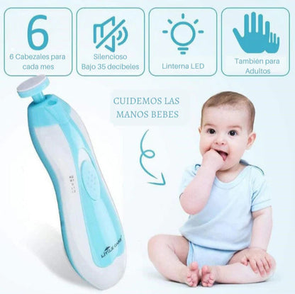 LIMA ELÉCTRICA PULIDOR DE UÑAS PARA BEBÉ