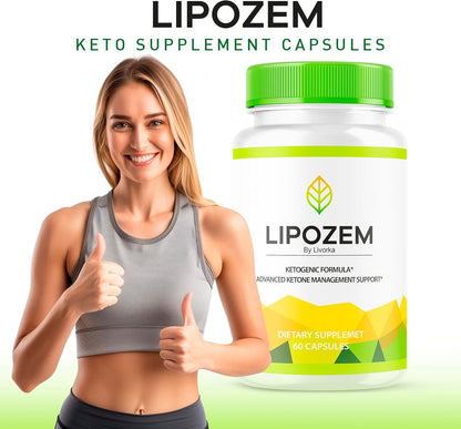 CÁPSULAS NATURALES LIPOZEM KETOGENIC ADVANCED