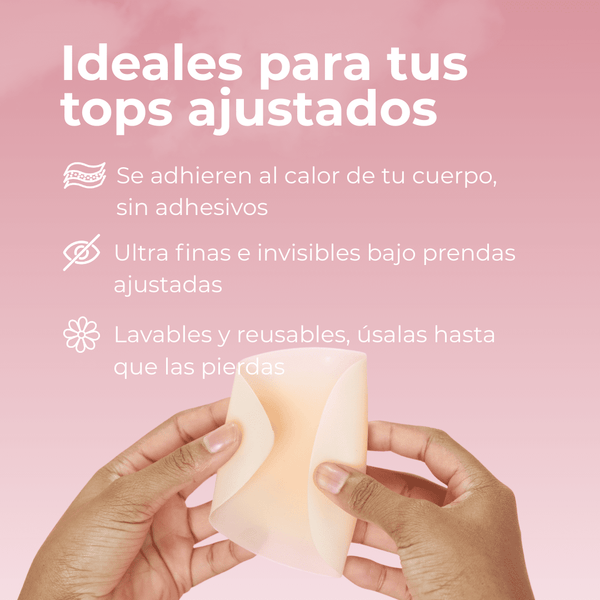 Pezoneras Circulares Invisibles
