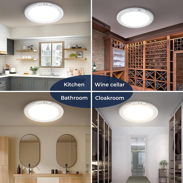 Luz Techo Magnética Fácil