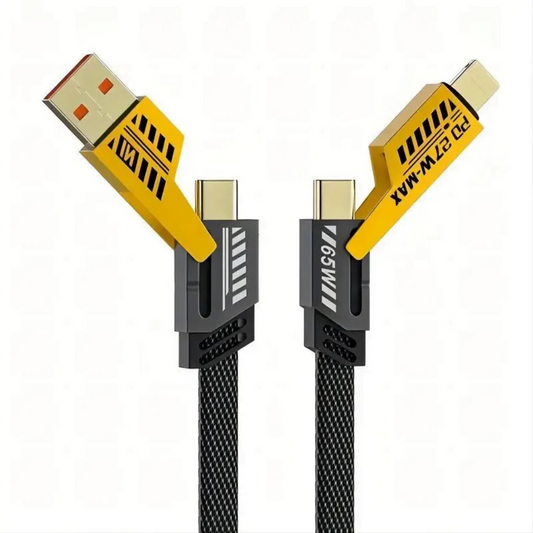 CABLE MULTIFUNCIONAL PARA TODO TIPO DE CELULAR - CARGA RÁPIDA